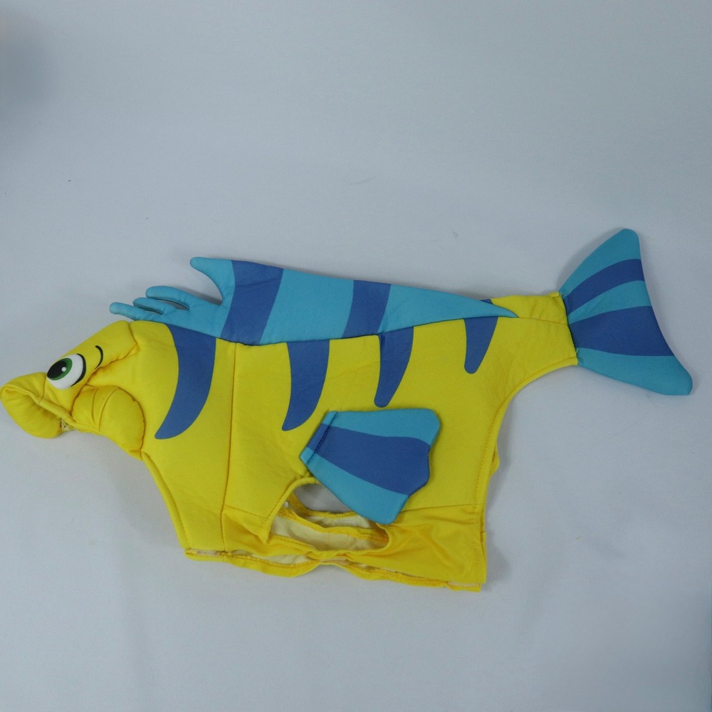 Disney The Little Mermaid Flounder Pet Costume Size Medium Rubies
